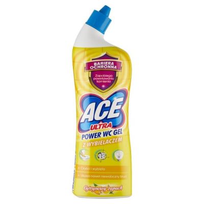 Ace Ultra Power Gel Lemon Perfume Wybielacz i detergent 750 ml