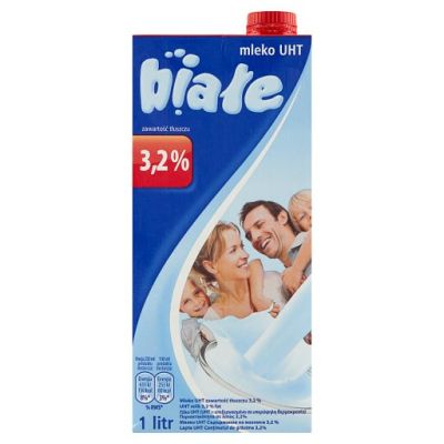 Białe Mleko UHT 3,2% 1 l
