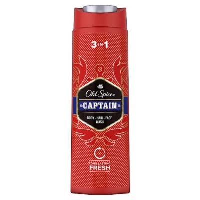 Old Spice Captain Żel pod prysznic i szampon dla mężczyzn 400 ml