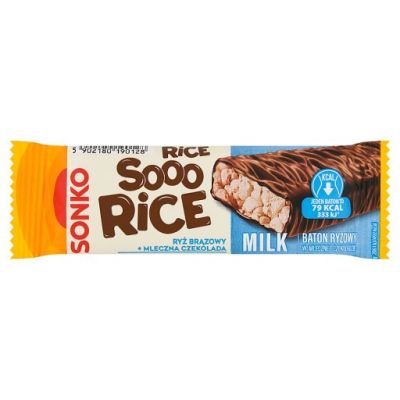 Sonko Sooo Rice Milk Baton ryżowy w mlecznej czekoladzie 16 g