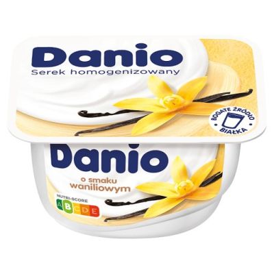 Danio Serek homogenizowany o smaku waniliowym 130 g