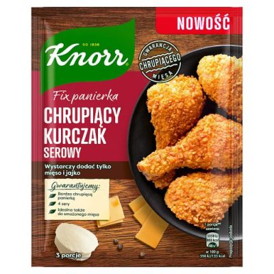 Knorr Fix panierka Chrupiący kurczak serowy 70 g
