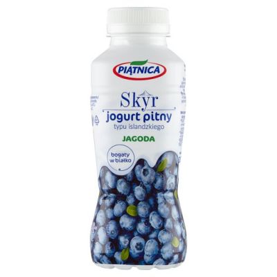 PIĄTNICA JOGURT PIT SKYR JAGODA 330ML