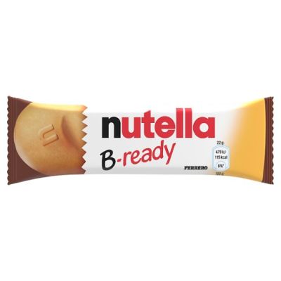 Nutella B-ready Wafelek z orzechami laskowymi i kakao oraz chrupkami 22 g