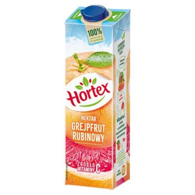 Hortex Nektar grejpfrut rubinowy 1 l