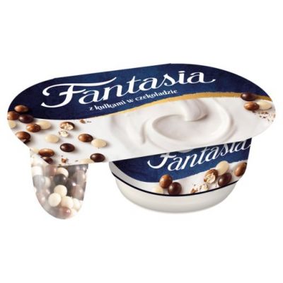 Fantasia Jogurt kremowy z kulkami w czekoladzie 100 g