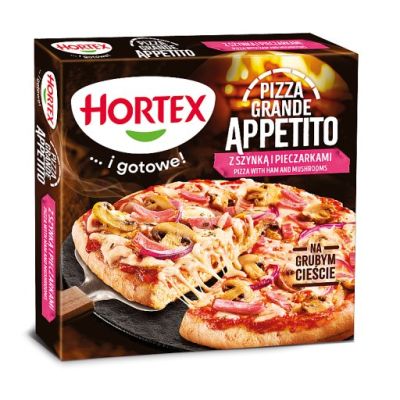 Hortex Grande Appetito Pizza z szynką i pieczarkami 425 g