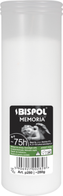 BISPOL WKŁAD/ZNICZ MEMORIA 68H P280