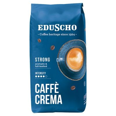 Eduscho Caffè Crema Strong Kawa palona ziarnista 1000 g