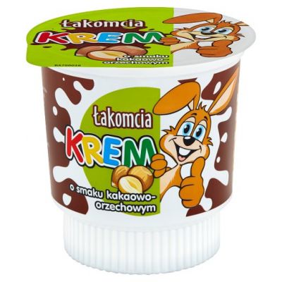 Łakomcia Krem o smaku kakaowo-orzechowym 400 g