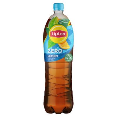 Lipton Zero Niegazowany napój herbaciany o smaku cytrynowym 1,5 l