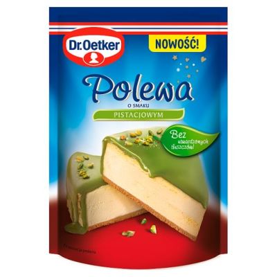 Dr. Oetker Polewa o smaku pistacjowym 100 g