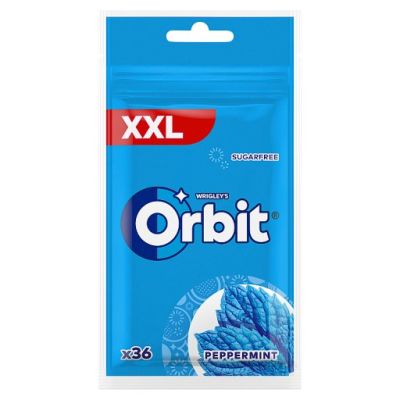 Orbit XXL Peppermint Bezcukrowa guma do żucia 50 g (36 sztuk)