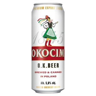 Okocim O.K. Beer Piwo jasne 500 ml
