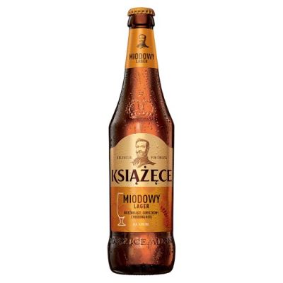 Książęce Miodowy Lager Piwo 500 ml