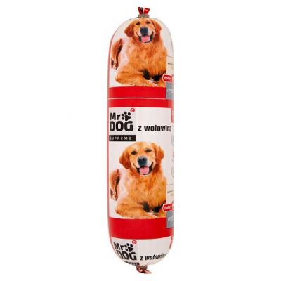 Dobry Wybór Mr Dog Karma pełnoporcjowa dla dorosłych psów z wołowiną 900 g
