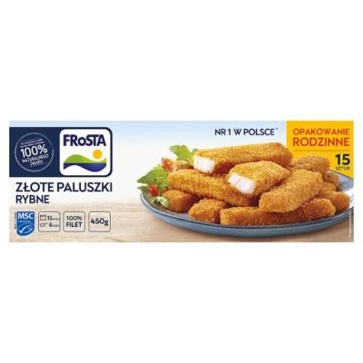 FRoSTA Złote paluszki rybne z fileta 450 g (15 sztuk)