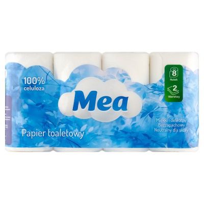 Dobry Wybór Mea Classic Papier toaletowy 8 rolek