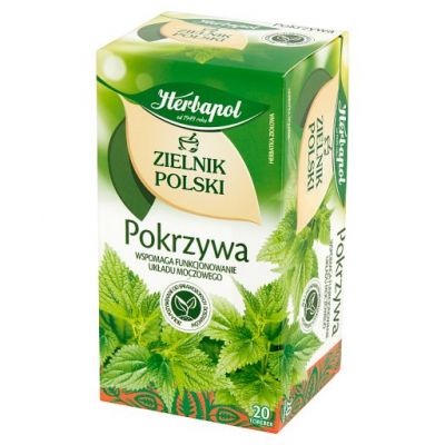 Herbapol Zielnik Polski Herbatka ziołowa pokrzywa 30 g (20 x 1,5 g)