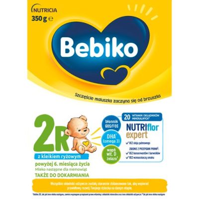 Bebiko 2R Mleko następne dla niemowląt powyżej 6. miesiąca życia 350 g