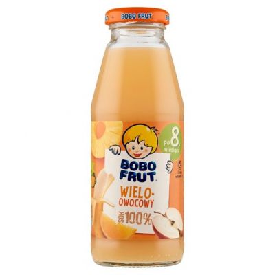 Bobo Frut 100% sok wieloowocowy po 8 miesiącu 300 ml