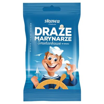 Wadowice Skawa Marynarze Draże śmietankowe w smaku  70 g