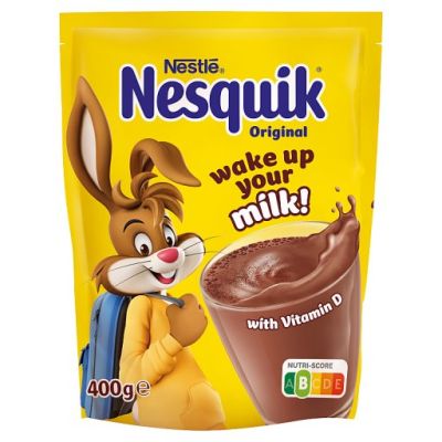 Nesquik Opti-Start Rozpuszczalny napój kakaowy z dodatkiem witamin i składników mineralnych 400 g