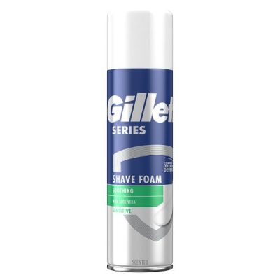 Gillette Series Sensitive Pianka do golenia dla mężczyzn 250 ml