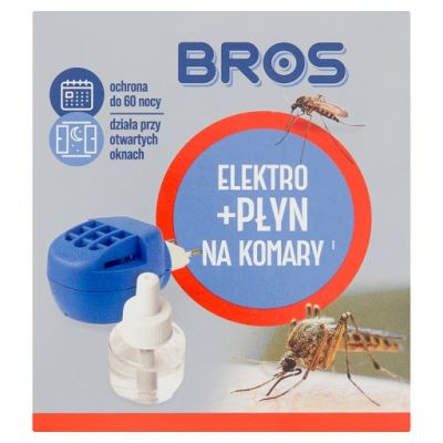 Bros Elektro + płyn na komary 40 ml