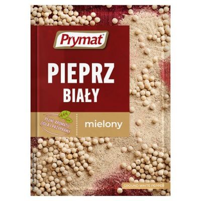 Prymat Pieprz biały mielony 15 g