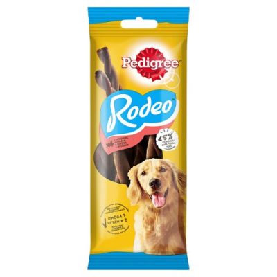 Pedigree Rodeo Karma uzupełniająca dla psów z wołowiną 70 g (4 sztuki)