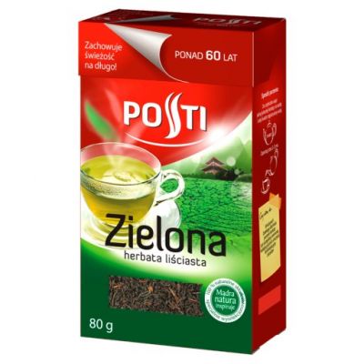 Posti Zielona herbata liściasta 80 g