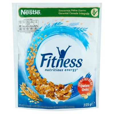Nestlé Fitness Płatki śniadaniowe 225 g