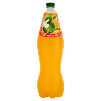 Zbyszko 3 Pomarańcze Napój gazowany 1,75 l