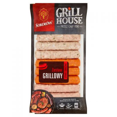 SOKOŁÓW KIEŁBASA ZESTAW GRILLOWY 420G.