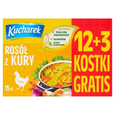Kucharek Rosół z kury 150 g (15 x 10 g)