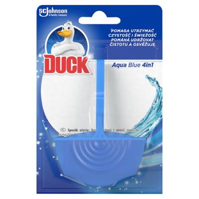 Duck Aqua Blue 4in1 Zawieszka do toalet 40 g