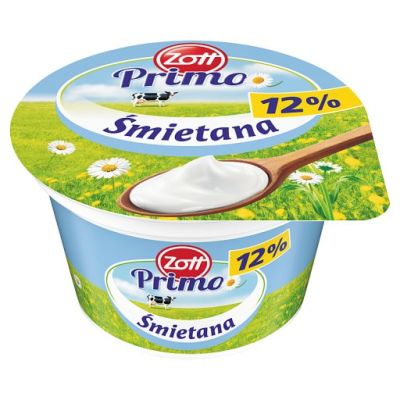 Zott Primo Śmietana 12 % 180 g