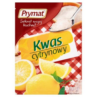 Prymat Kwas cytrynowy 20 g