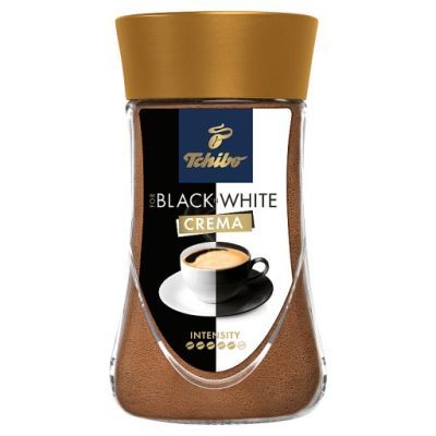 Tchibo For Black´n White Crema Kawa rozpuszczalna liofilizowana 180 g