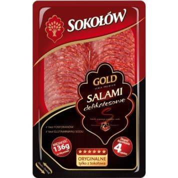 SOKOŁÓW SALAMI DELIKATES Z DĘBICY 100g