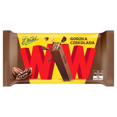 E. Wedel WW Gorzka czekolada & krem orzechowy 47 g