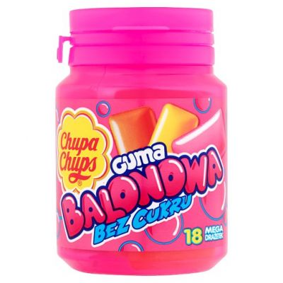 Chupa Chups Guma balonowa bez cukru 72 g (18 sztuk)