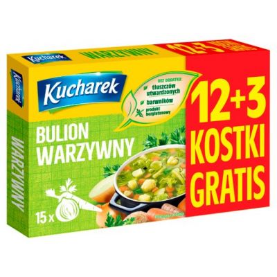 KUCHAREK ROSÓŁ WARZYWNY 120G+30G