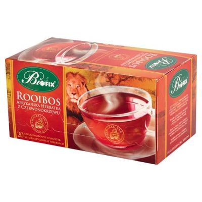 Bifix Admiral Tea Rooibos Afrykańska herbatka z czerwonokrzewu 40 g (20 saszetek)