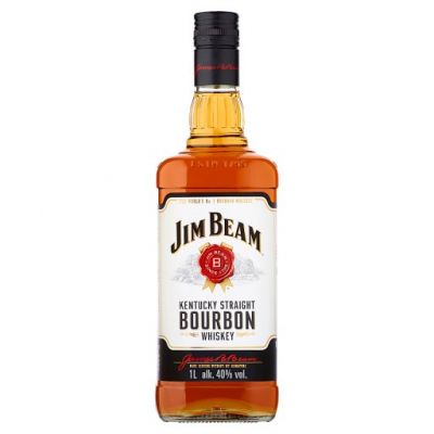Jim Beam Kentucky Straight Bourbon Whiskey 1 l