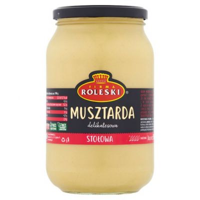 Firma Roleski Musztarda stołowa 900 g