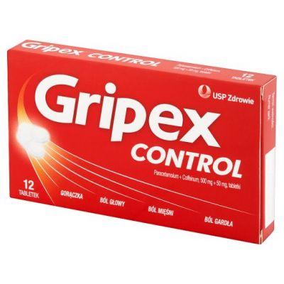 Gripex Control Tabletki 12 sztuk