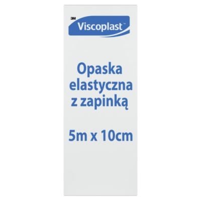 Viscoplast Opaska elastyczna z zapinką 5 m x 10 cm