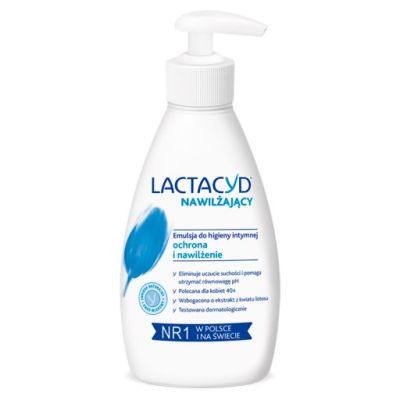 Lactacyd Nawilżający Emulsja do higieny intymnej 200 ml